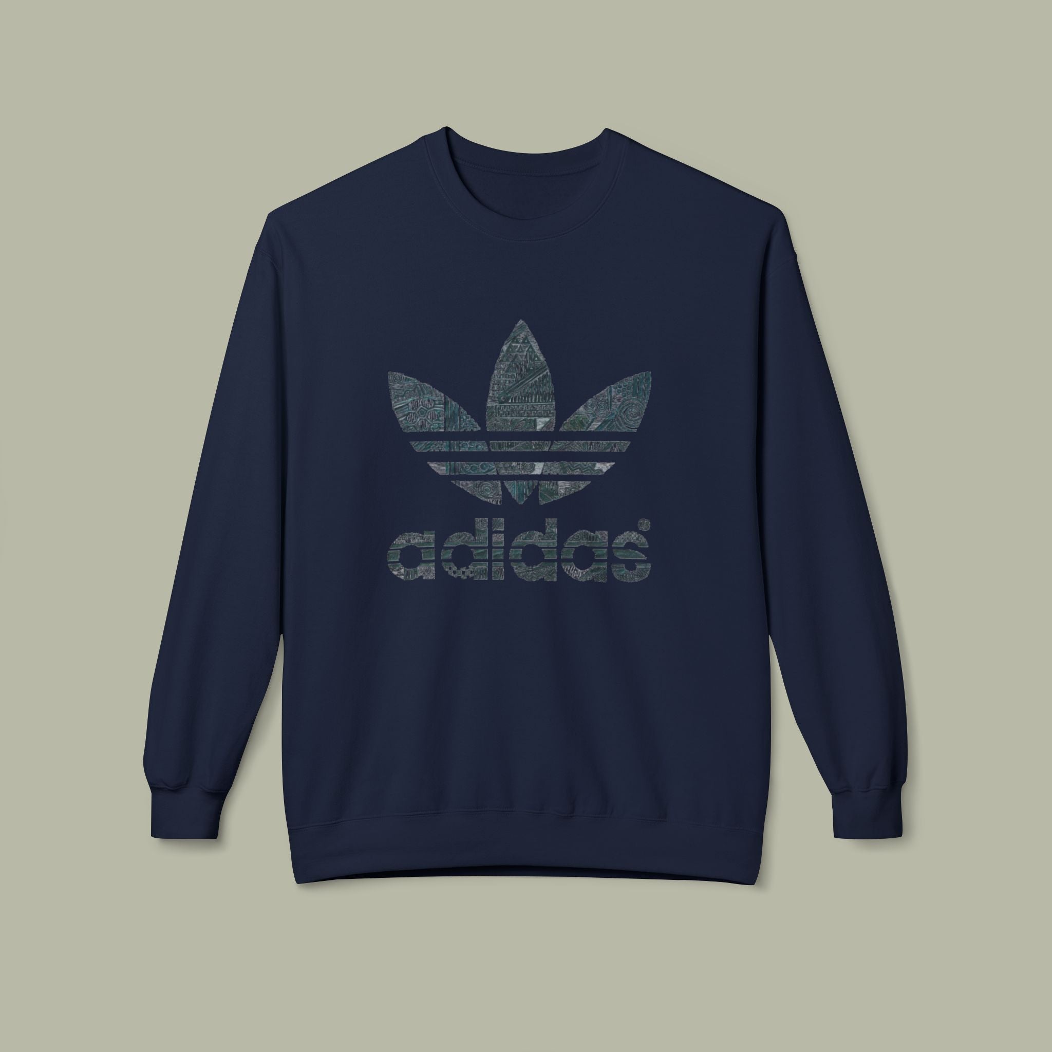 Crewneck Adidas Unisex Sweatshirt — Vintage Adidas Retro Graphic - Image 9