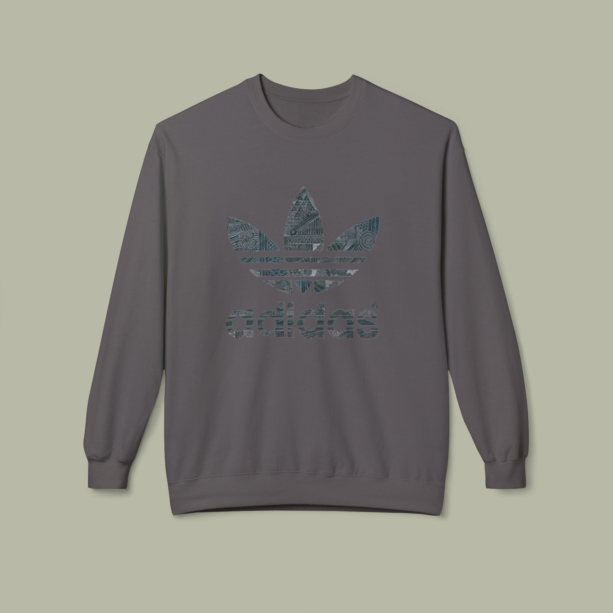 Crewneck Adidas Unisex Sweatshirt — Vintage Adidas Retro Graphic - Image 8