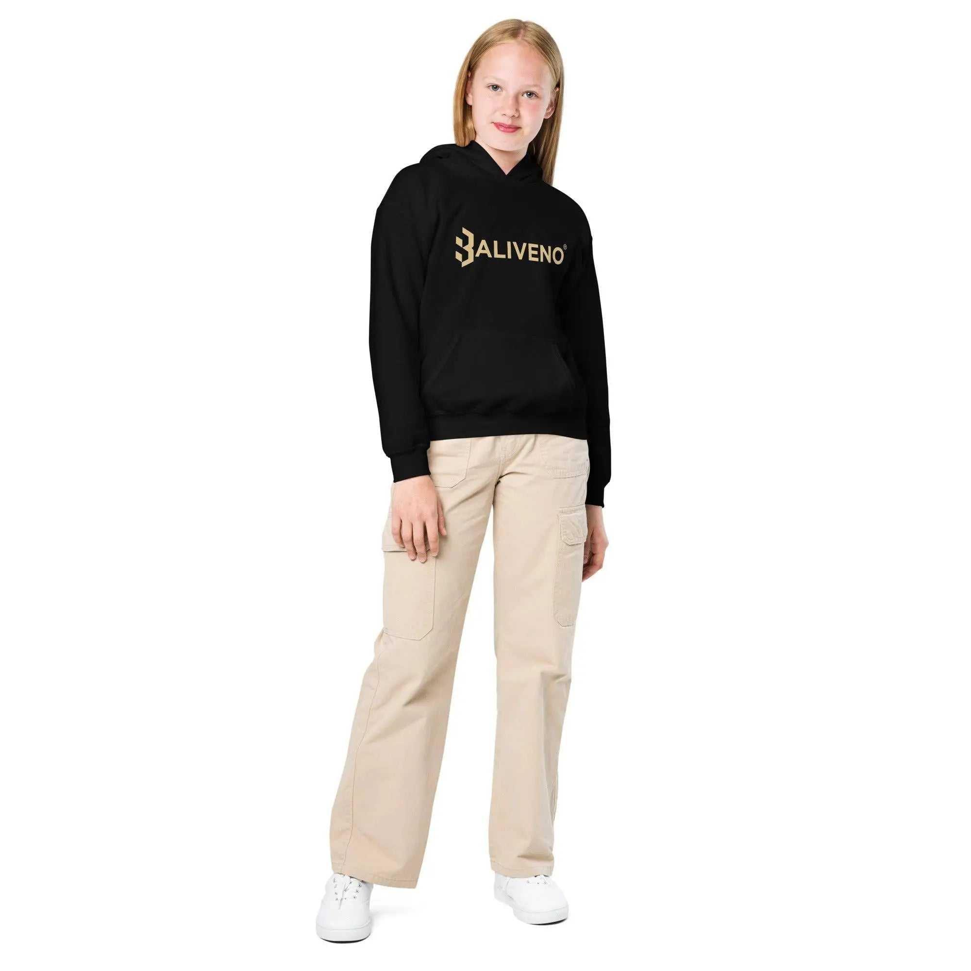 Youth Heavy Blend HoodieYouth heavy blend hoodieIntroducing the Youth Heavy Blend Hoodie, a durable and comfortable choice for active children. Crafted from a blend of breathable cotton and tough polyester, this h[Bal]