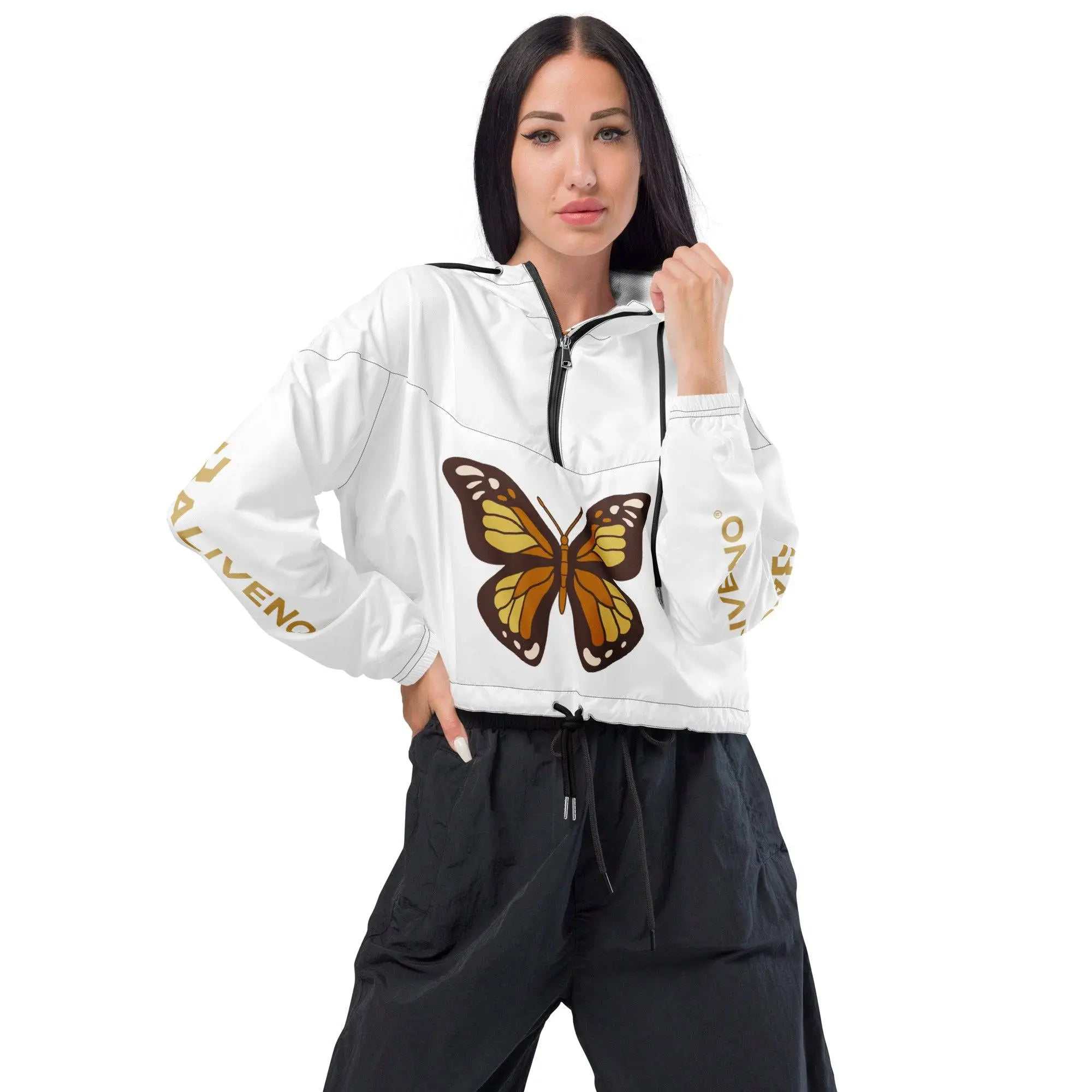 Women’s CroppedWomen’s cropped windbreakerIntroducing our Women’s Cropped Windbreaker, a stylish and functional outerwear essential for your outdoor pursuits. Designed to keep you hiking in style while shiel[Bal]