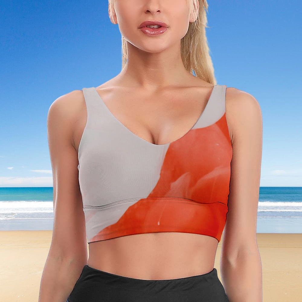 Women's Comfortable Texture Sports Bra